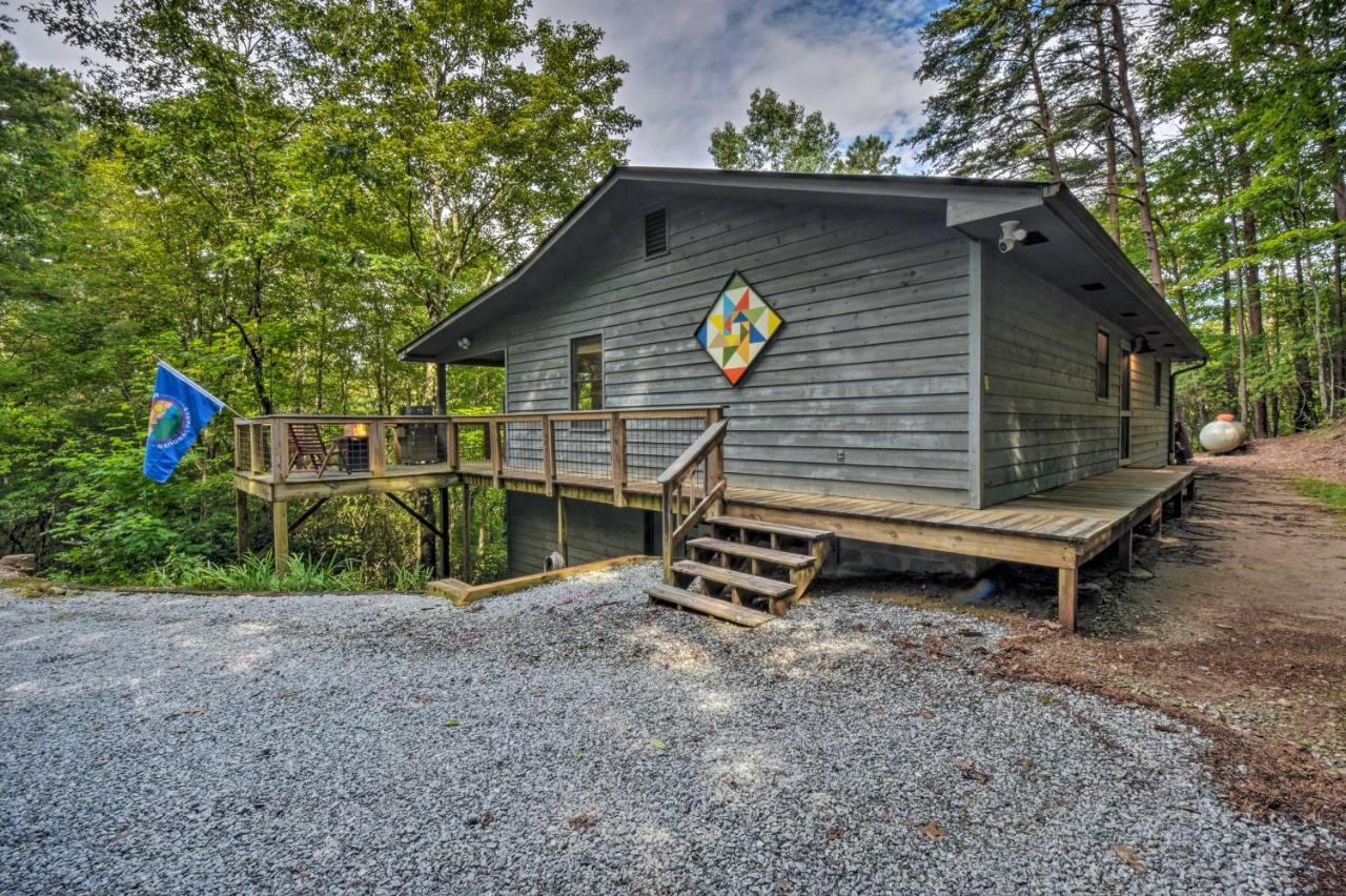 Cozy Clayton Cabin With Deck And Mountain Views!ヴィラ エクステリア 写真